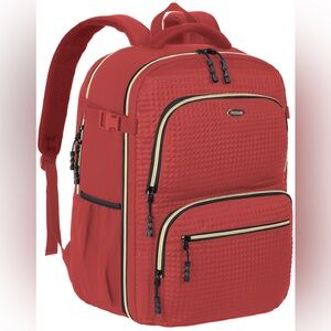 Red Backpack by Freeamg